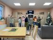 Príslušníci 53. práporu poľných služieb v domove sociálnych služieb Pastuchov