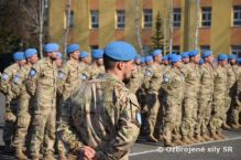 Rozlka s vojakmi odchdzajcimi plni lohy do opercie UNFICYP