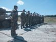 Nástup pri ukončení historicky prvého kurzu preškolenia na Leopard 2A4