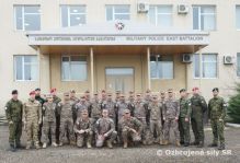 Odborná príprava a výcvik policajných inštruktorov Vojenskej polície Gruzínska