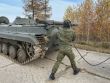 Vedenie bojových vozidiel a streľby z lafetovaných zbraní 22. mechanizovaného práporu.