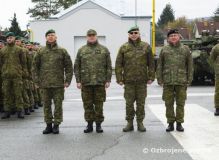 Slvnostn odovzdanie a prevzatie funkcie velitea 2. mechanizovanej brigdy