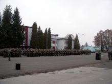 Slávnostný nástup ku Dňu veteránov a Dňu boja za slobodu a demokraciu