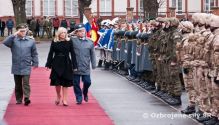 Príslušníci Multifunkčného práporu vzdali česť novému náčelníkovi generálneho štábu