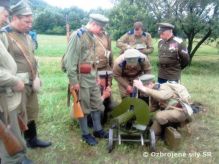 Rekonštrukcia bojov v Nižnej Polianke