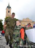 K radosti a smiechu počas topoľčianskeho dňa detí prispeli aj príslušníci 1.mb