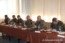 Plánovacia konferencia ženistov OS SR a A ČR pre výcvikový rok 2015