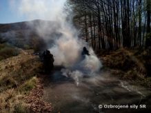 Rota podpory velenia a rota zásobovania splnili úlohy sústredeného výcviku