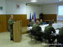 Veliteľské zhromaždenie veliteľa práporu – vyhodnotenie roku 2015
