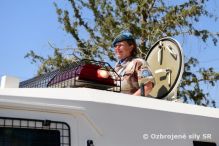 Veliteľka síl, generálmajorka Kristin Lund, odovzdala velenie