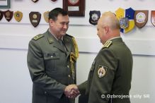 Generálporučík Macko prijal nové pridlenca obrany Srbska