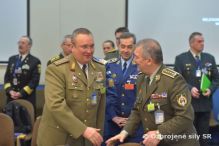Náčelník generálneho štábu sa zúčastnil na 176. zasadaní Vojenského výboru NATO na úrovni náčelníkov generálnych štábov