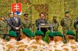 Privítanie príslušníkov ISAF v Topoľčanoch.