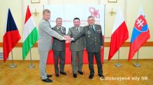 Stretnutie náčelníkov generálnych štábov krajín V4 v Poľsku