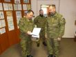 Návšteva veliteľa 2.mb u Michalovských delostrelcov