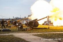 Vojaci si pripomenuli výročie vzniku Slovenskej republiky slávnostnými salvami