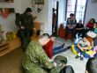 Vojaci z prporu CSS v centre pre deti a rodinu