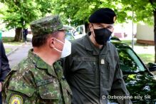 Rakúsky náčelník generálneho štábu R. Brieger pricestoval na Slovensko
