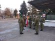 Odovzdanie velenia 53. práporu poľných služieb Hlohovec